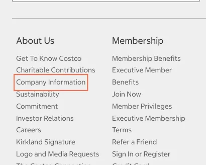 costco.com at tablet size, the frame on what this finding is about: Product-card delivery links and footer links are under the 24 px target size.