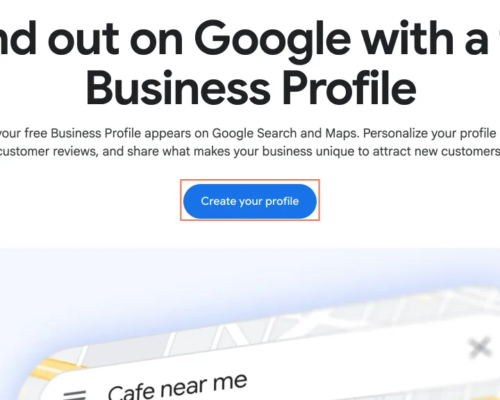 google.com at desktop size, the frame on what this finding is about: Button and link names do not contain their visible words.