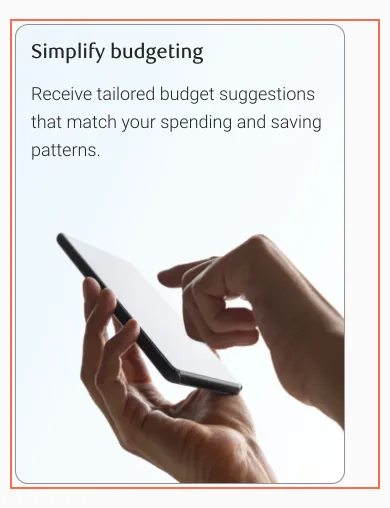 RBC Royal Bank at phone size, the frame on what this finding is about: The scrolling panel on the chequing page can't be reached by keyboard.